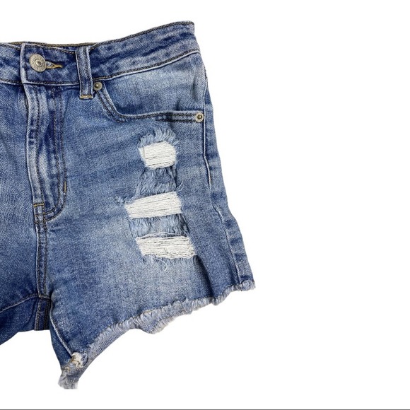 Just USA Authentic Jean Shorts Distressed Size XS - Picture 4 of 8